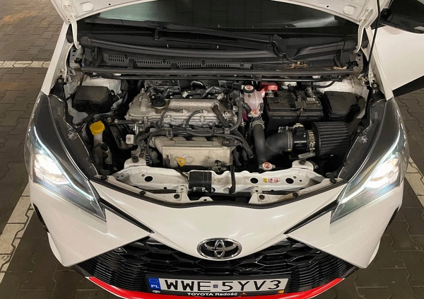 Toyota Yaris cena 77500 przebieg: 20000, rok produkcji 2017 z Warszawa małe 92